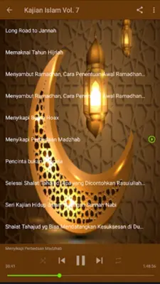 Ustadz Adi Hidayat Kajian Lengkap android App screenshot 1