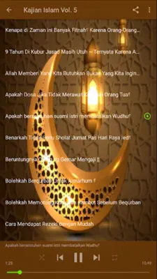 Ustadz Adi Hidayat Kajian Lengkap android App screenshot 2